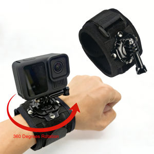 Wrist Strap 360 Degree Rotation Hand Strap Mount for GoPro 13 12 11 10 9 8 Insta360 X5 X4 GO Ultra DJI OSMO Action 6 4 5Pro Nano