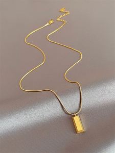 Outlets Outlets Withdraw from Cupboard Big Sale Leak-Picking Accessible Luxury Gianduja Noisettes Necklace Outlets Womens Accessories One