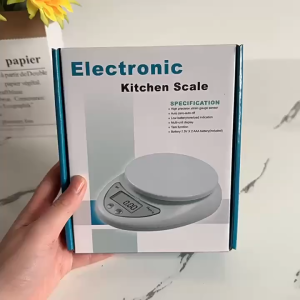 Cân tiểu ly điện tử cho nhà bếp 5kg x 1g chính hiệu HANDA - cân thực phẩm chính xác tiện lợi SM70