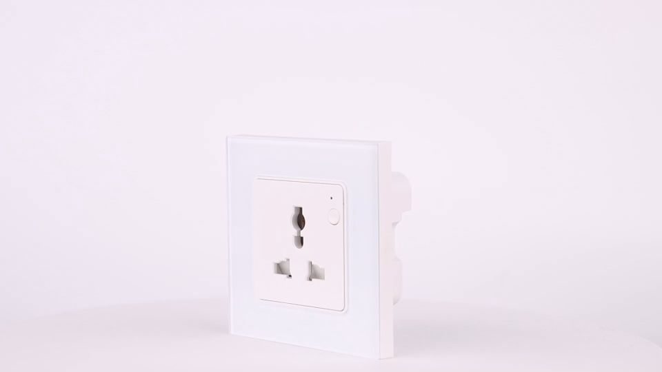 SMATRUL wifi plug socket  US EU UK Plug  Power Monitor 16A WiFi Wall Socket for Home Automation Tuya Smart Life voice control  Alexa Google home