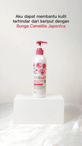 MAKE BEAUTY - MUTOUCH WHITE BODY LOTION 400ML - HBL MU TOUCH WHITE BRIGHTENING MOISTURIZING