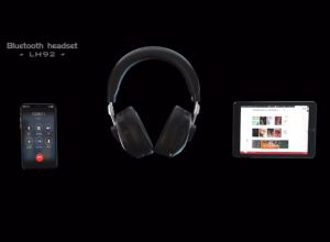IL - HEADPHONE LENYES LH91 pro HEADPHONE wireless bluetooth stereo hifi heavy bass headset nyaman original garansi