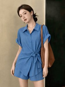 AIYITI | Plus Size Summer Elegant Waist-cinching Suit