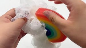 Kiddie Fun Bath Sponge Loofa Mermaid Unicorn