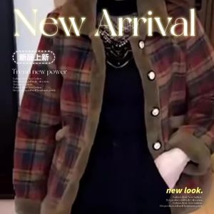 HUAXUNRAN | Warm Stylish Youthful Turn-Down Collar Woolen Coat for Women
