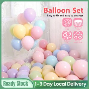 119 PCS Balon Hari Lahir Suit Birthday Party Wedding Baby Shower Decoration Birthday Decor Party Ballon Decorations生日气球套装Set Balon Hari Lahir