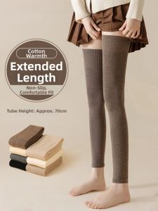 Warm Anti-slip Patella Support Knee High Socks for Women