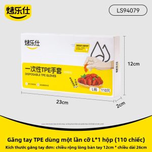 KAULUS | Găng Tay Bếp Dùng Một Lần Chống Mài Mòn Dày Cấp Thực Phẩm TPE