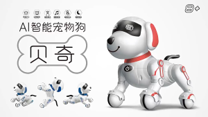 【Local Shipping】AI-Powered Robotic Dog - Smart Interactive Pet With Voice Control Walking Barking And Remote Control High-Tech Educational Toy Gift For Boys And Kids