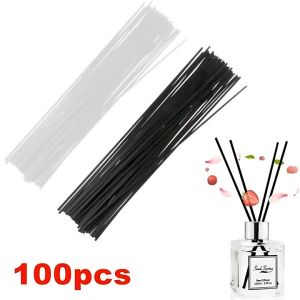 100PCS*19cm Fiber Sticks/Stik Diffuser Aromaterapi Volatile untuk Pewangi Rumah dan Dekorasi yang Wangi dan Menenangkan