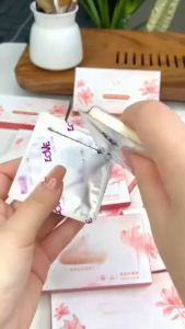 Đệm phụ nữ Chăm Sóc Nghệ Tây Giảm mùi Ngứa Miếng Đệm Bảo Vệ Thảo Dược Bộ 2 Món