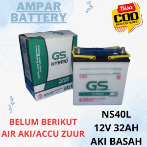 GSJ Premiere Aki Mobil NS40L untuk Agya Ayla Sigra Calya Brio AKI Basah