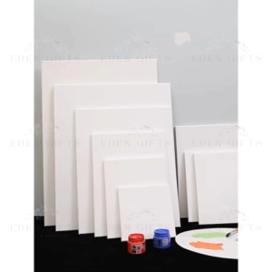 Canvas Board Cotton White Stretched Canvas Art Painting Board DIY Wood Frame