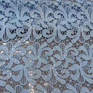 African Guipure Cord Lace Fabric 2025 High Quality 5 Yards Nigerian Water Soluble Lace Fabric For Women Wedding Party Dresses RF