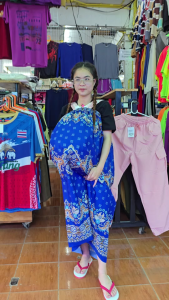 [ฟรีหมวกอาบน้ำ]ผ้าถุงอาบน้ำสวยๆ (กระโจมอก) หัวยางยืด ลายสวย ผ้านิ่มแห้งไว แถม 1 สุ่มหมวกคลุมสุ่ม