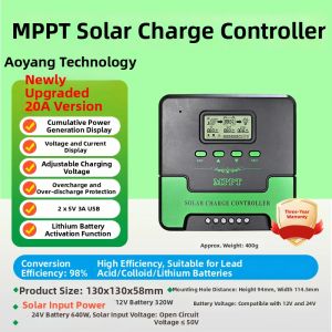 MEINWAY | Universal Auto MPPT Solar Controller 12-48V