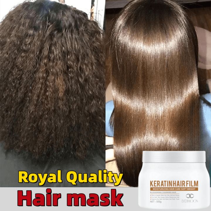 masker rambut keratin smoothing keratin hair mask pelurus rambut