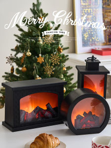 Christmas Decorations Lighting Scenarios Props Festive Atmosphere Photo Shoot Shop Ambiance Tabletop Ornaments Home Decor