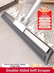 ZHIFAN | Floor Scraper Water Remover Mop Magic Broom