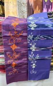 ผ้าซิ่น ผ้าฝ้าย หน้ากว้าง 2 หลา สีสวยทุกสี ซักสีไม่ตก