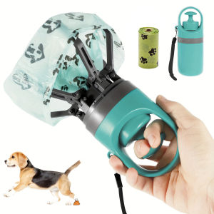 Pet Toilet Portable Outdoor Garbage Bag Dog Toilet Six Claw Shovel Fecal Dispenser pet supplies