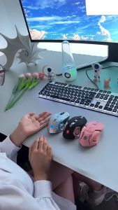 Chuột Gaming Không Dây G306 Có Sạc Cho Game Thủ Đèn Led Click Ko Tiếng Ồn Chơi Game Cực Đã Bảo Hành 1 Đổi 1 (JA SHOP)