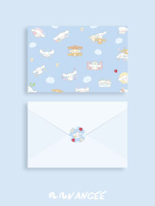 Cartoon Greeting Card Birthday Gift Large Ear Dog Spice Dog Thank You Card Festive Supplies Single Page Style for All Occasions