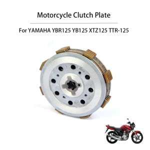 For YAMAHA YB125 XTZ125 YBR125 TTR-125 Motorcycle Complete Clutch Kit Sit Clutch Plates Setup Drum Assy Basket Friction Plates