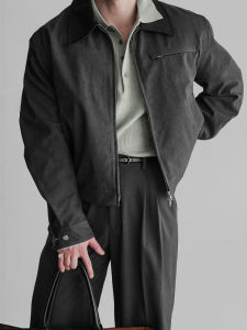 DAVID&ME | American Vintage Casual Cleanfit Short Jacket Spring