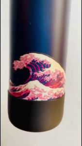 SAKURA KANAGAWA WAVE INFINITY STICKER FOR AQUAFLASK (Waterproof and scratch proof vinyl laminated)