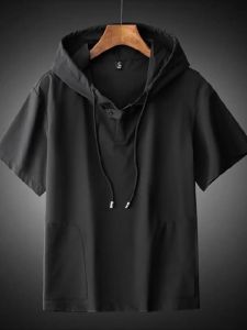 XIBAIYI | Áo Hoodie Mỏng Lỏng Phóng Kích Thước Hè