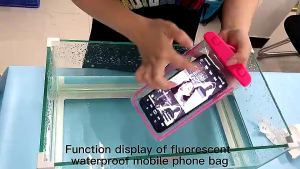 HP Waterproof Bag Handphone Waterproof Pouch Waterproof Phone Case Swimming Pool hp bag