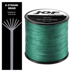 JOF 300m 500m 1000m New Fishing Lines 8 Strands Braided PE Japan Smooth Multifilament Line Sea Fishing Carp Fly Wire line Tool