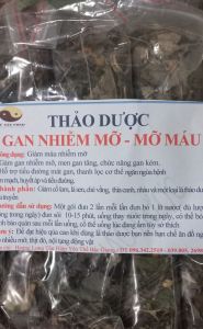 Thảo dược mỡ máu_ Gan nhiễm mỡ chia nhỏ 12 gói