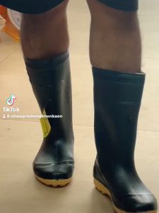 บู๊ท สูง 18 นิ้ว Passat รองเท้าบูทพัสสาท บูท รองเท้าบูท บู๊ต สูงระดับหัวเข่า บูทลูธรรม บูท บูทยางพารา บูทแม่ค้า บูต รองเท้าบู๊ท รองเท้า