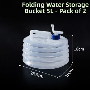 Portable Folding Water Container Food Grade PE