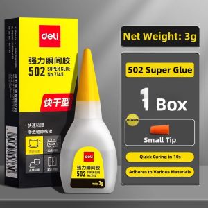 Deli | Super Strong Instant Adhesive Glue for Shoes Wood Plastic and Models