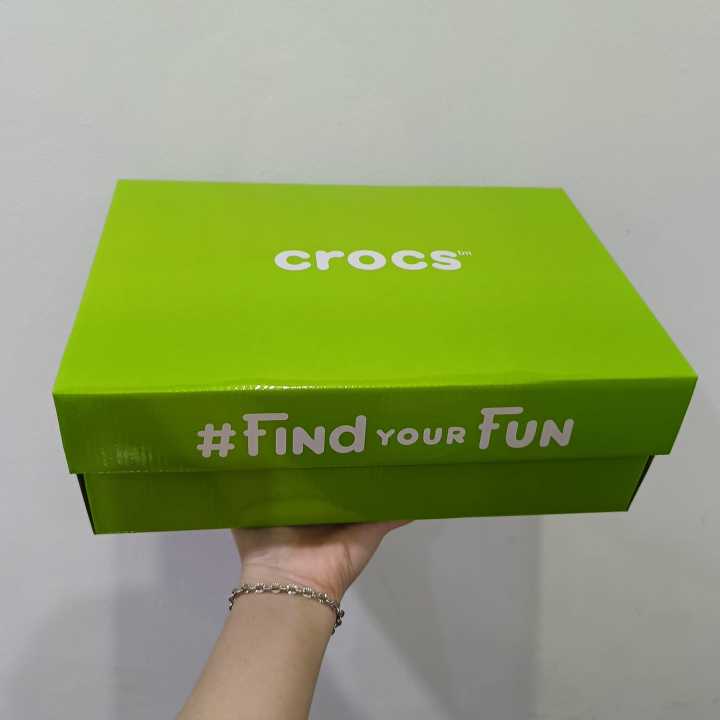 Box Crocs Untuk Sepatu Sandal Crocs / Tas Crocs Hijau