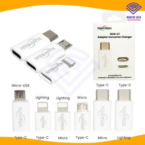 [COD] NANVAN SAMBUNGAN KONEKTOR / CONVERTER USB CHARGER ADAPTER ALL TIPE HP