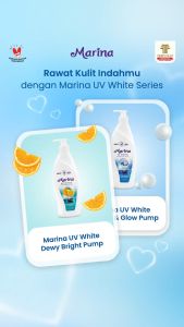 MARINA UV WHITE 460 ML/PUMP 350ML Lotion Hand