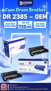 Cụm Drum Brother DR 2385 Brother HL-L2361DN 2321 2366 2701D 2701DW HÀNG CHÍNH HÃNG