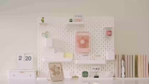 228jisulife portable table fan USB rechargeable desk fan 4500 mAh battery small desktop fan suit for office dormitory