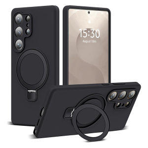 Thân Thiện Với Da Silicone Ốp điện thoại cho Samsung Galaxy S25 S24 S23 Siêu Với Từ Vô Hình Đứng Đối Với Mag-An Toàn Đầy Đủ Máy Ảnh Bìa Đối Với Samsung Galaxy S25 Cạnh S24 S23 Cộng Với Vỏ chống sốc dùng trong quân sự