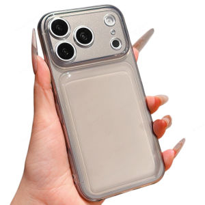 Clear Candy Color Large Window Case for for iPhone 18 17 15 14 16 Plus 12 13 Pro Max Lens Protective Phone Cover for iPhone 18
