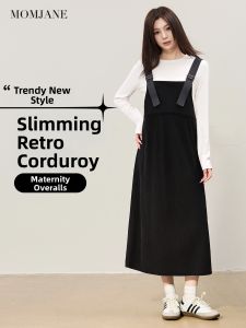 Mom Jane | Maternity Dress Elegant Strap Spring Long Dress