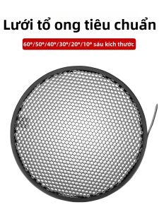 Phụ Kiện Studio Mạng Ong 55 Độ Cho Đèn Flash