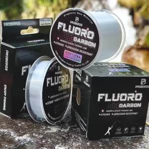 Dây Câu Cá Fluorocarbon PROBEROS 300/500M Sợi Carbon Nylon Mềm Dùng Cho Câu Thả Câu Ruồi Câu Biển Sông Hồ