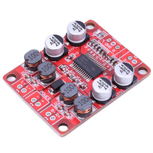 Dual Channel TPA3110 Audio Amplifier Module 2x15W for DIY Audio Amplifier Projects Compact Design Black Color