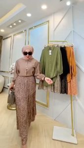 SETROK RAYON NATASHA SETELAN ROK MODEL TERBARU