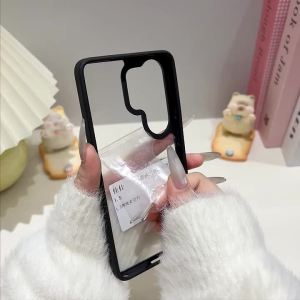 Acrylic Transparent Phone Case Hard For Samsung S25 Ultra S25 S26 Ultra S26 For Samsung Galaxy S23 FE S23 S24 FE 5G Cover Funda